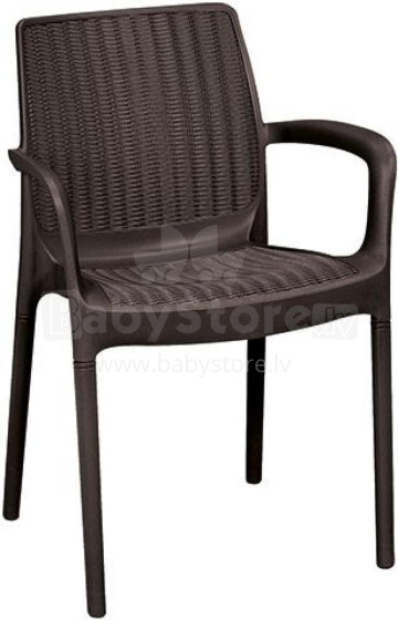 Garden chair Bali Mono brown