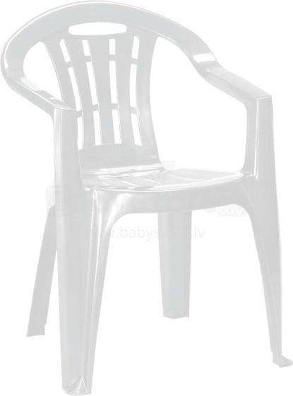 Mallorca garden chair white