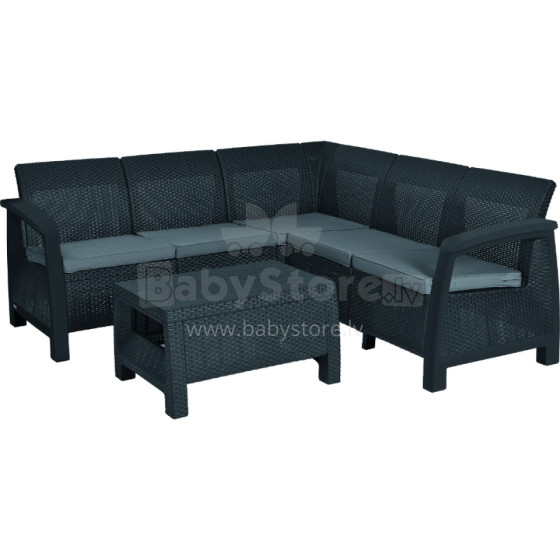 Garden furniture set Bahamas Relax Set grey