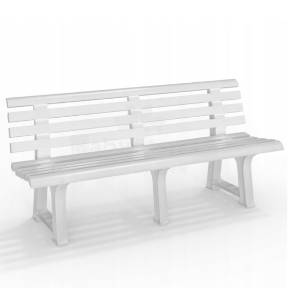 Garden bench Olimpia 150x53x77cm white