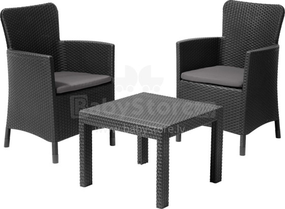 Garden furniture set Salvador Balcony Set grey