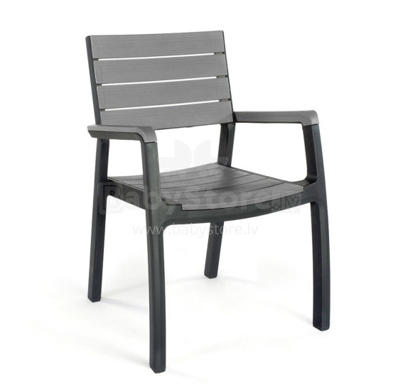 Sodo kėdė &quot;Harmony Armchair&quot; pilka/šviesiai pilka