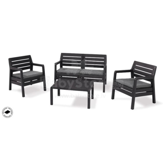 Garden furniture set Delano Set grey