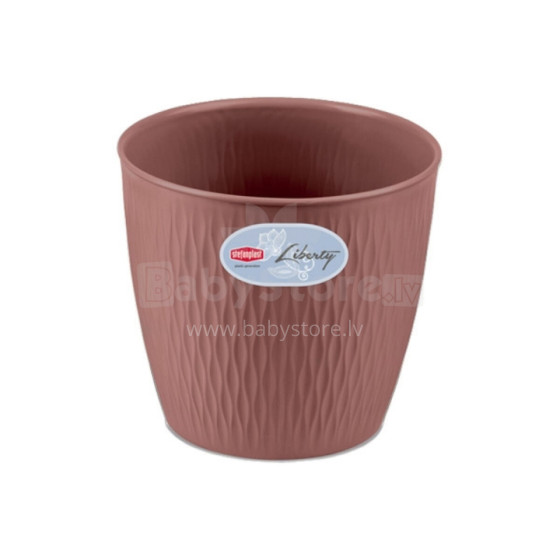 Flowerpot Liberty Ø16x15cm brown