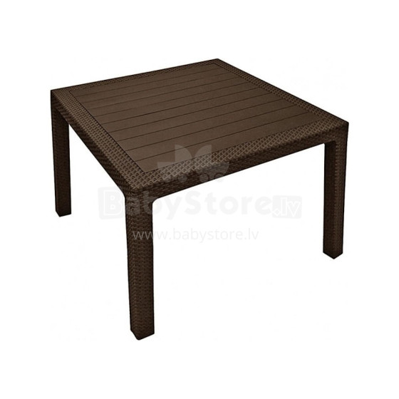 Garden table Melody Quartet brown