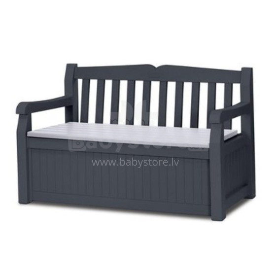 Uzglabāšanas sols Eden Garden Bench 265L pelēks