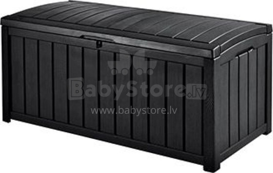 Garden storage box / bench Glenwood Storage Box 390 L - grey