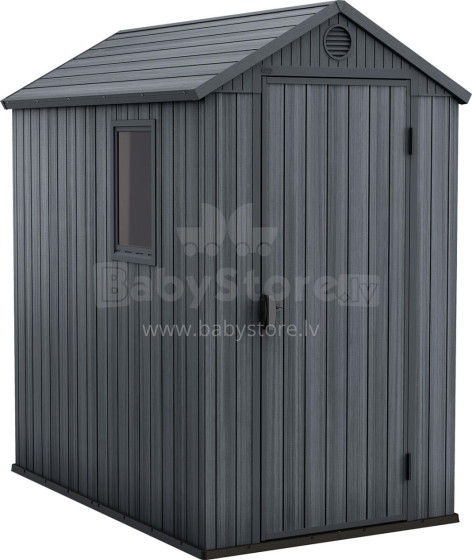 Garden shed Darwin 4x6 grey