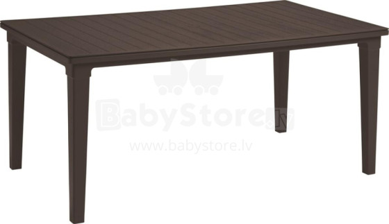 Garden table Futura brown