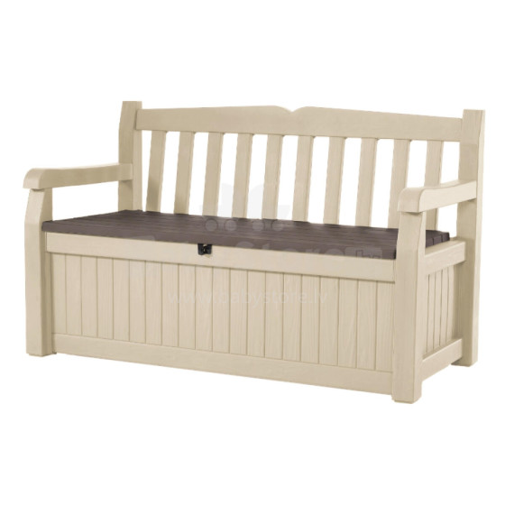 Uzglabāšanas sols Eden Garden Bench 265L bēšs