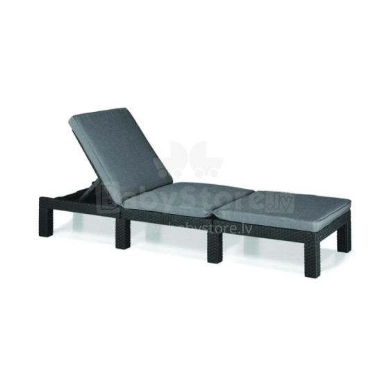 Daytona Deluxe sun lounger grey