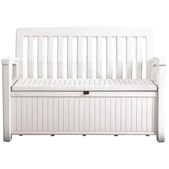 Patio Storage Bench 227L white