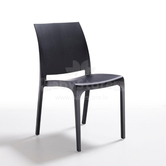 Volga garden chair black