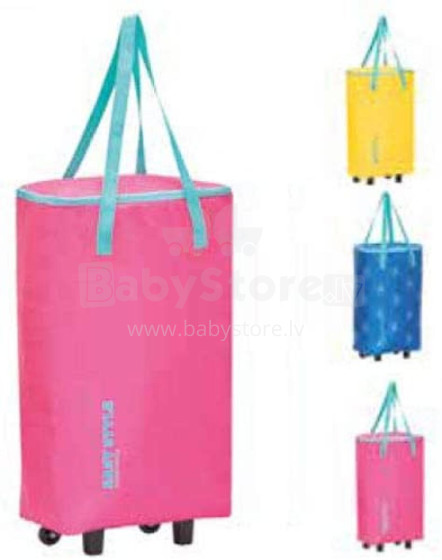 Easy Style Bag-Trolley assorted, yellow/blue/pink