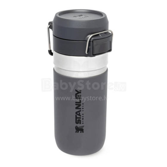 The Quick Flip Water Bottle Go 0,47L dark grey