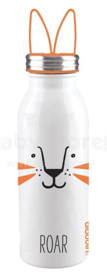 Thermos bottle Zoo Thermavac 0,43L stainless steel / lion