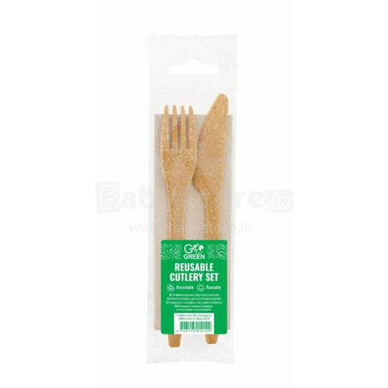 Reusable cutlery set Go Green 