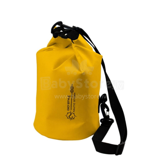 Vandeniui atsparus termo krepšys Dry Bag Nautic Storm S 5L, Ø18,5x36cm, geltonas