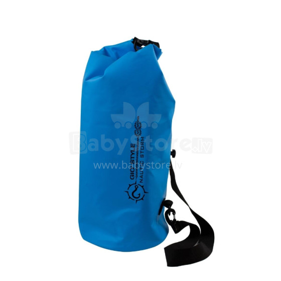 Neperšlampamas termo krepšys Dry Bag Nautic Storm L 20L, Ø23x63cm, mėlynas