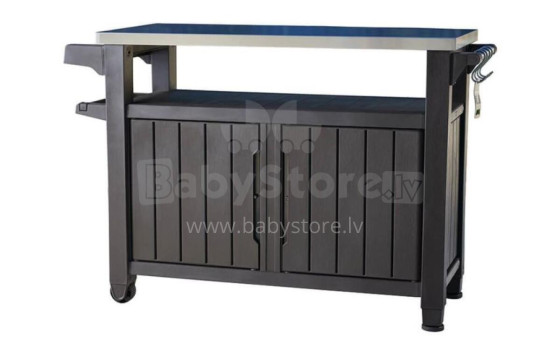 Unity XL 207L grey grill table