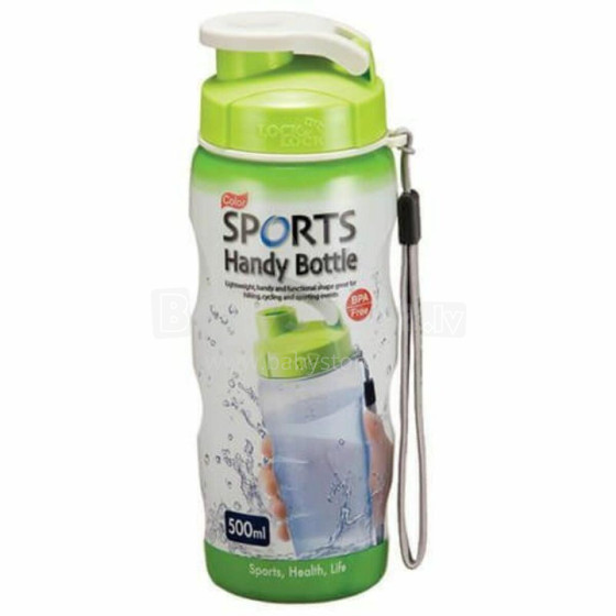 Butelis Color Sports 500ml žalias