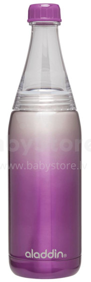 Thermos Bottle Fresco Twist &amp; Go Thermavac 0,6L stainless steel purple