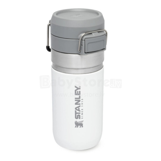 Stanley termo butelis The Quick Flip Water Bottle Go, 0,47 l, baltas