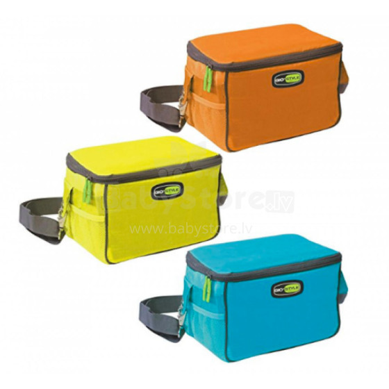 Thermal lunch bag Vela+ assorted, light blue/yellow/orange