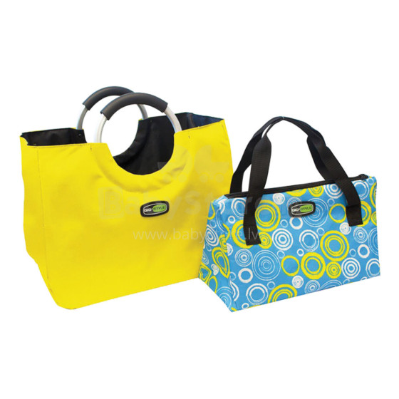 Thermal bag set Bag In The City assorted, blue-yellow/yellow-blue