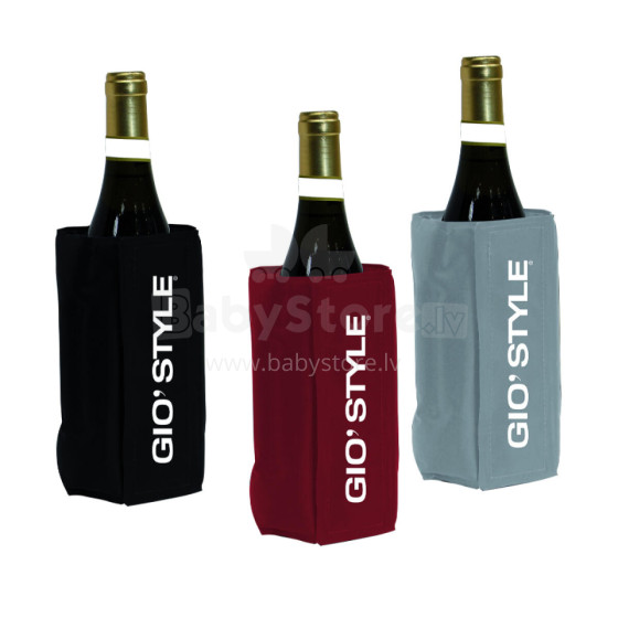 Wine bottle cooler Glacette Dark assorted, black/grey/burgundy