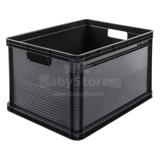 Transport box with load capacity up to 30kg Robert 60x40x32cm 64L graphite