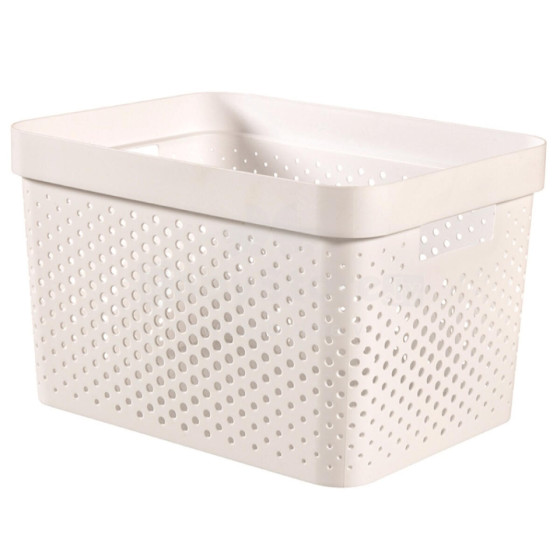 Box Infinity Recycled 17L 36x27x22cm white