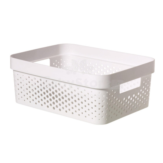 Box Infinity Recycled 11L 36x27x14cm white