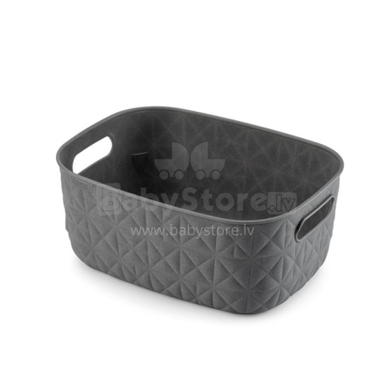 Basket Softex S 4L 26,4x19,4x11,1cm dark grey