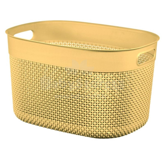 Basket Filo L 18L 38x28x22cm yellow