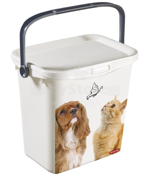 Коробка с крышкой и ручкой Multiboxx 6л 26x20x24cм Cat&amp;Dog