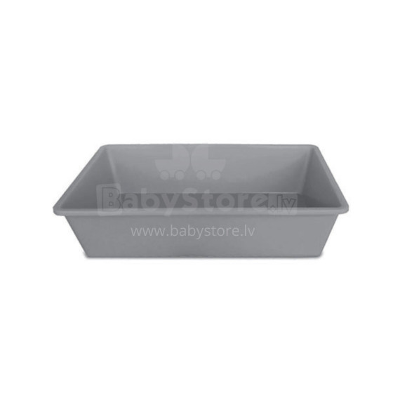 Cat litter box Cat Litter Tray 2 50x35x12cm gray