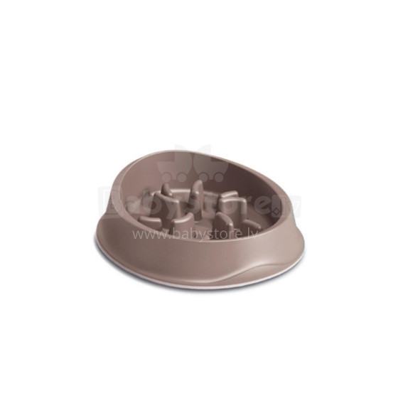 Food bowl Chic Slow Food 0.5L 20.5x20.5x6.5cm light gray