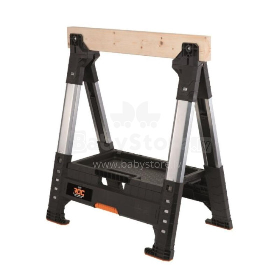 Medinis viršutinis steikas ROC Pro Gear Lumber Jack Sawhorse 71x69x82cm