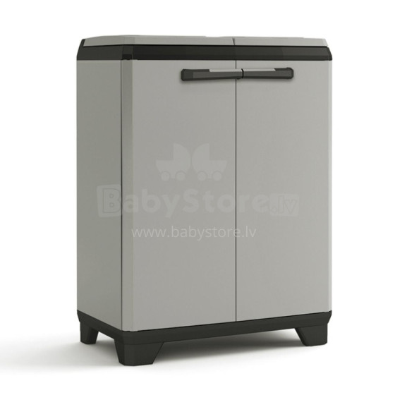 Atkritumu šķirošanas sistēma Planet 110L Recycling system 68x39x92cm pelēka/melna