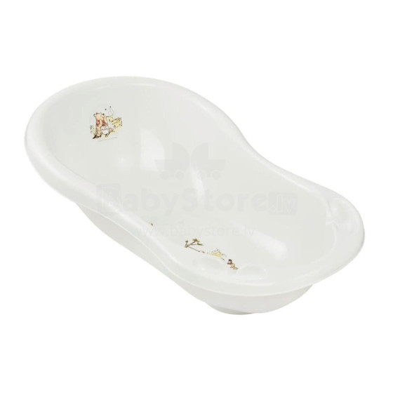 Baby bath tub 84cm with cork Maria &quot;Winnie the Pooh&quot; 84x49x29cm white