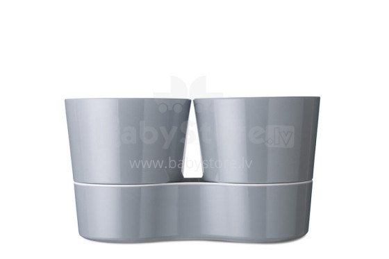 Little Dutch Herb Pot Twin Art.108616043400 Grey