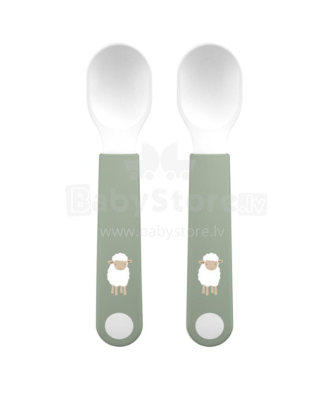 Little Dutch Trainer Spoon Art.108031065399 Little Farm  Столовые приборы: ложка, 2 шт