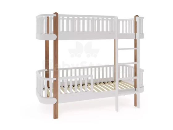 YappyKids YappyÉtude Art.388837 White Bunk bed 180x80cm