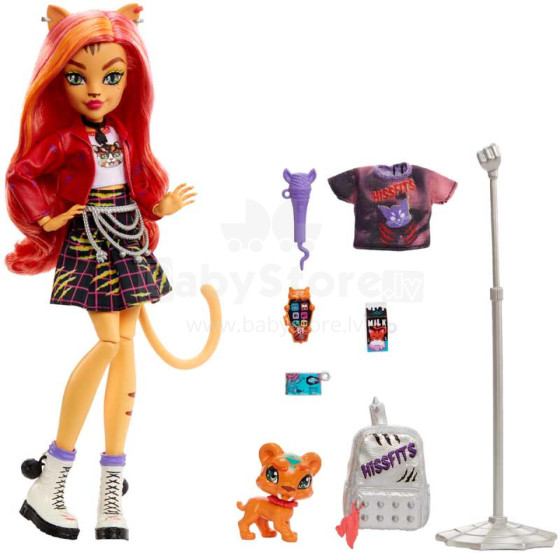 Monster High Toralei Art.HHK57 Lėlė