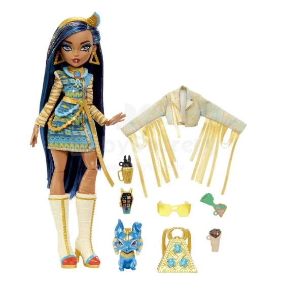 Monster High Cleo Art.HHK54 Lėlė