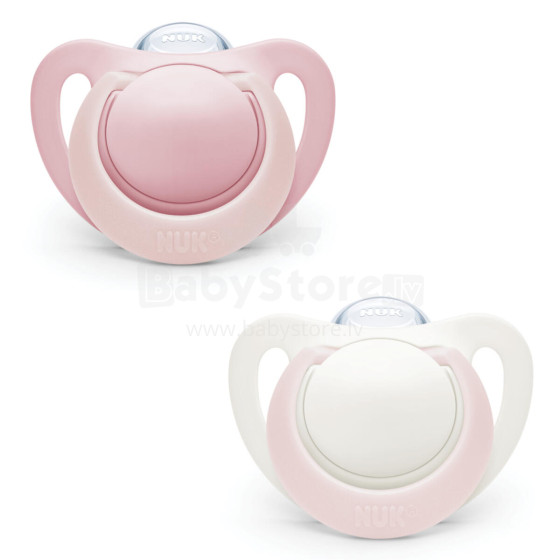 Nuk Genius Art.SU86 pacifier 2 pieces 0-6m