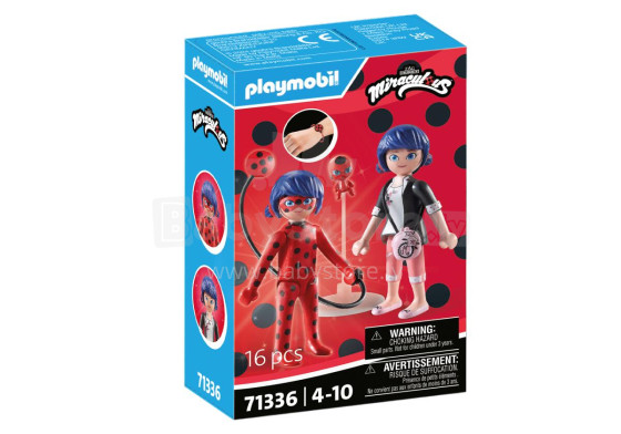 PLAYMOBIL MIRACULOUS: Marinete un Brīnummārīte 71336