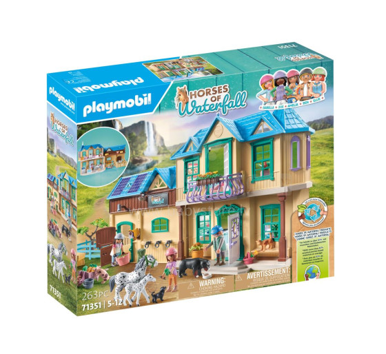 PLAYMOBIL WORLD OF HORSES Voterfolas rančo 71351