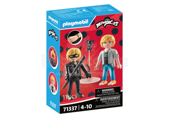 PLAYMOBIL MIRACULOUS: Adrienas ir Cat Noir 71337